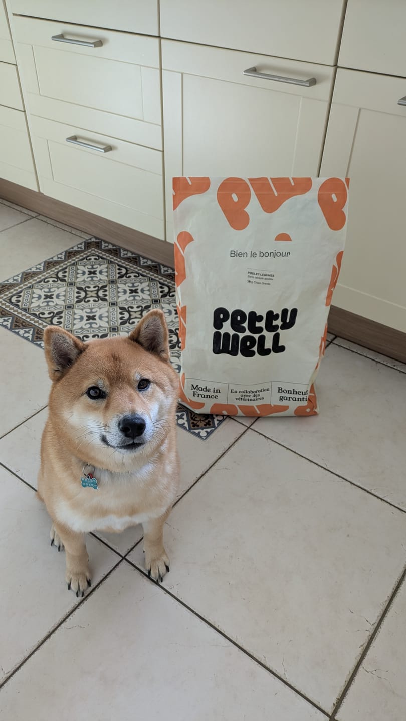 Customer photo review of Croquettes Poulet pour chien (grande) - 1. 56 Mig