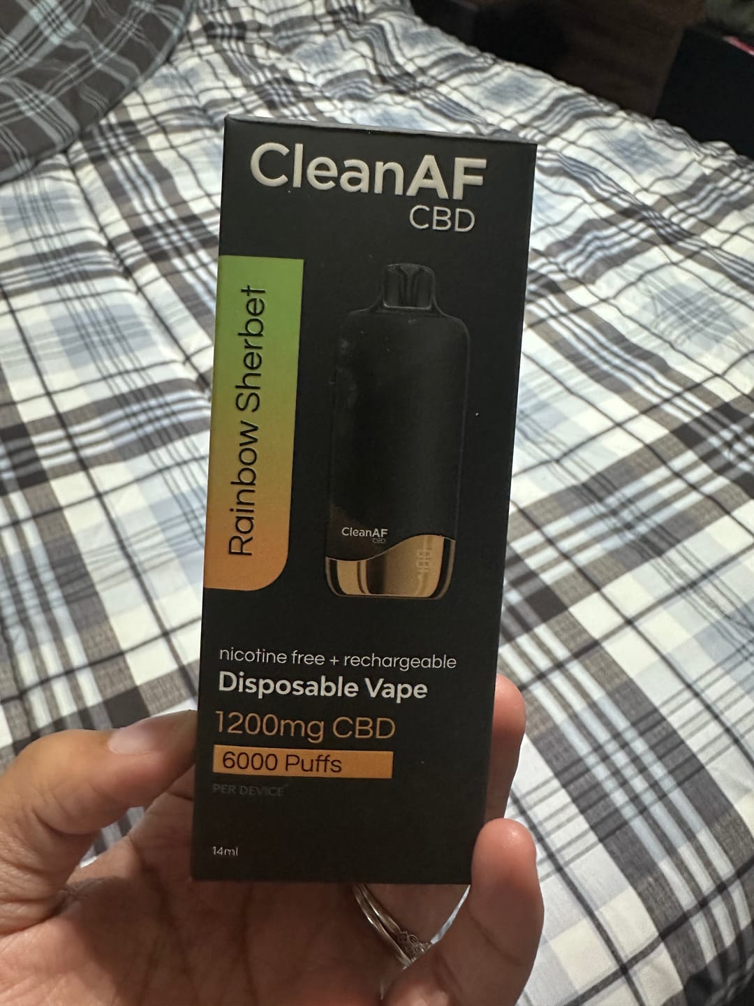 Customer photo review of Dessert Pack CBD Vape Pens - 2pc