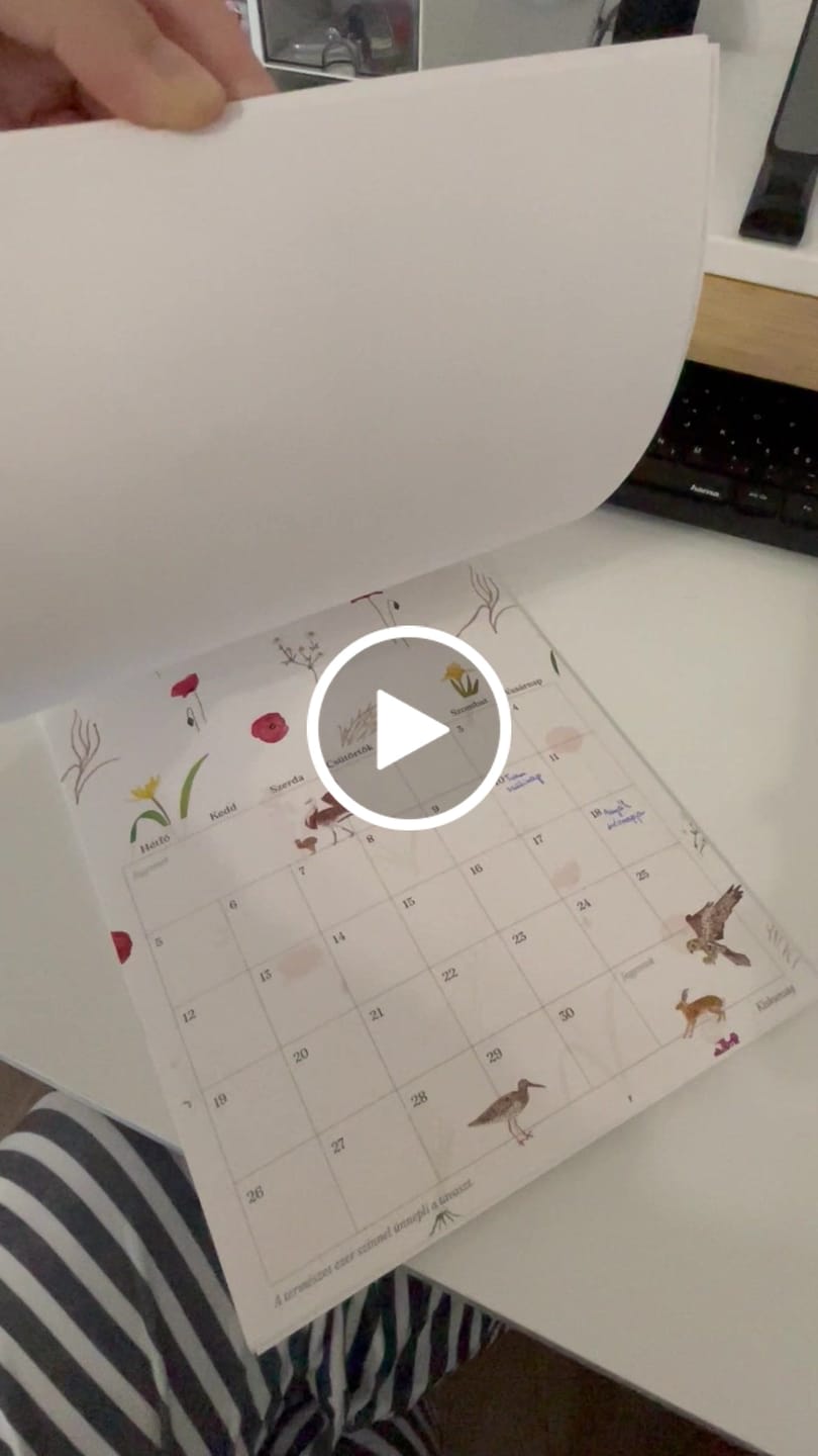 Customer video review of Naptár 2027
