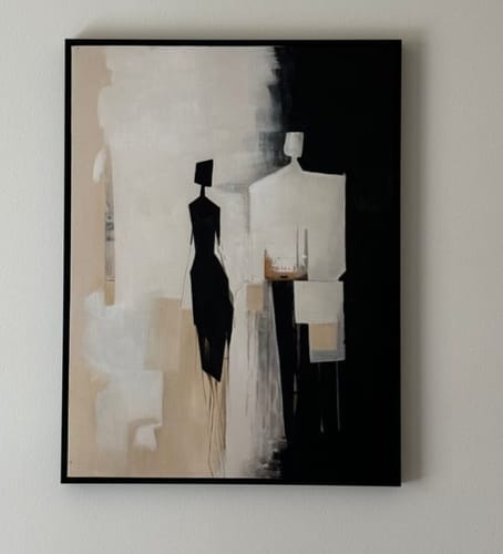 Customer photo review of Contemporary Minimalist Art #MA004