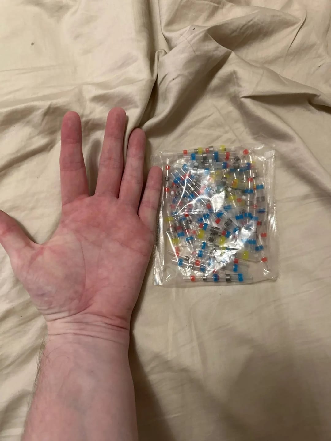 Customer photo review of BOLTHUT™ Solder Seal Wire Connectors — Heat-Shrink, Water-Resistant