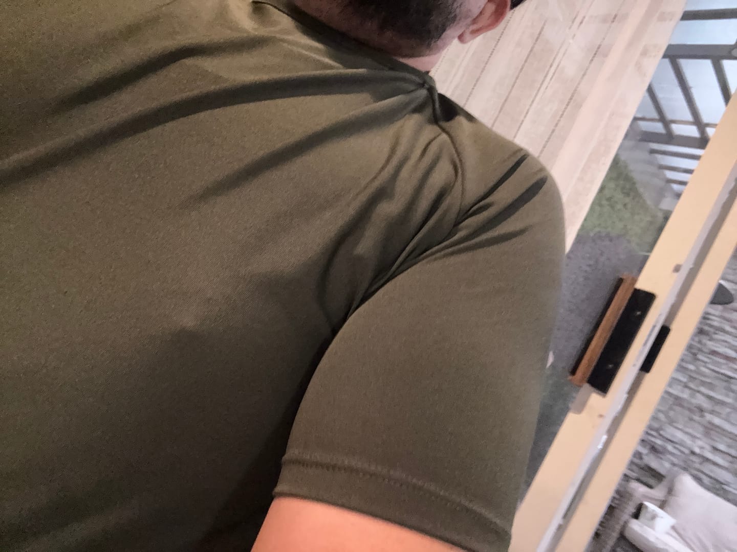 Customer photo review of Training Sport Tee - Black