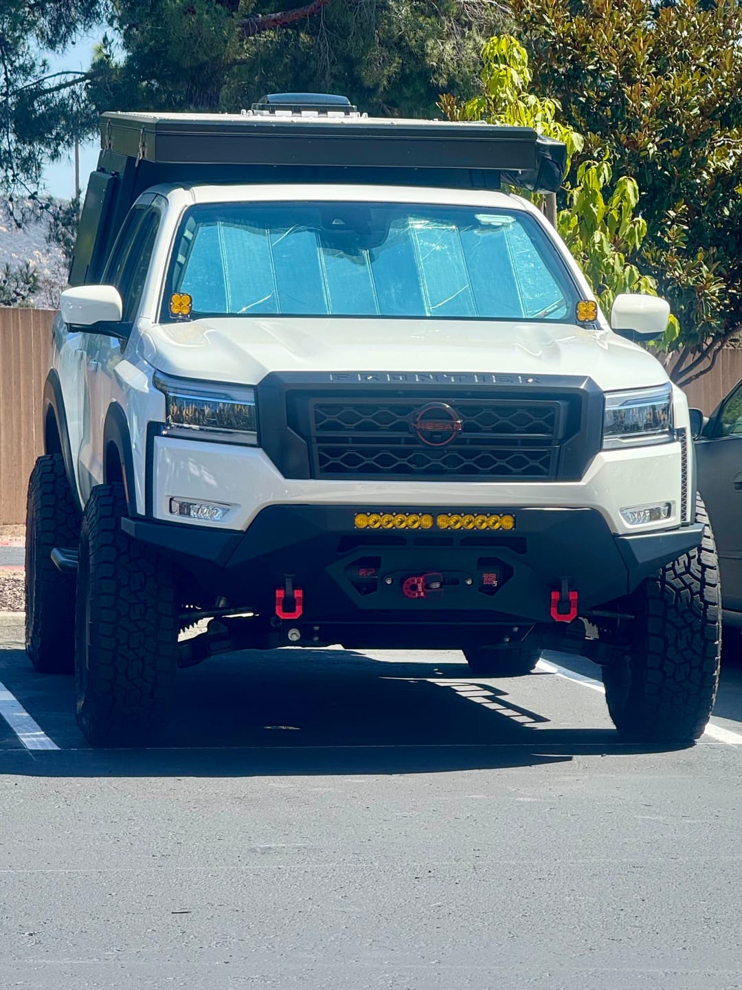 Customer photo review of OPENROAD 13,500lbs electric winch with Synthetic Rope - Panther Series 3S