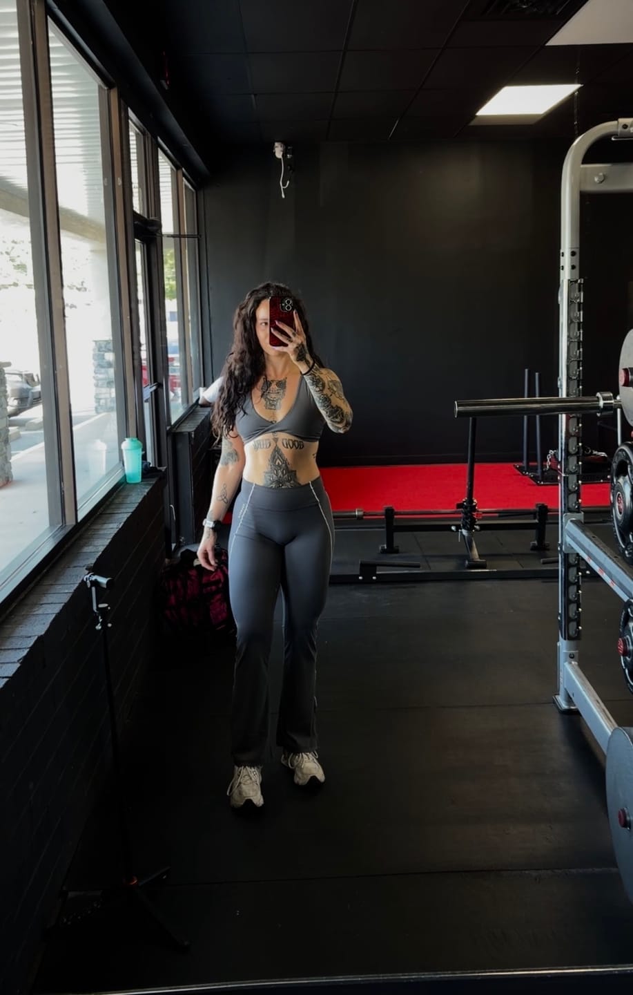 Customer photo review of W2085 - Elevate Flare legging (Short)