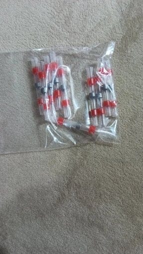 Customer photo review of BOLTHUT™ Solder Seal Wire Connectors — Heat-Shrink, Water-Resistant