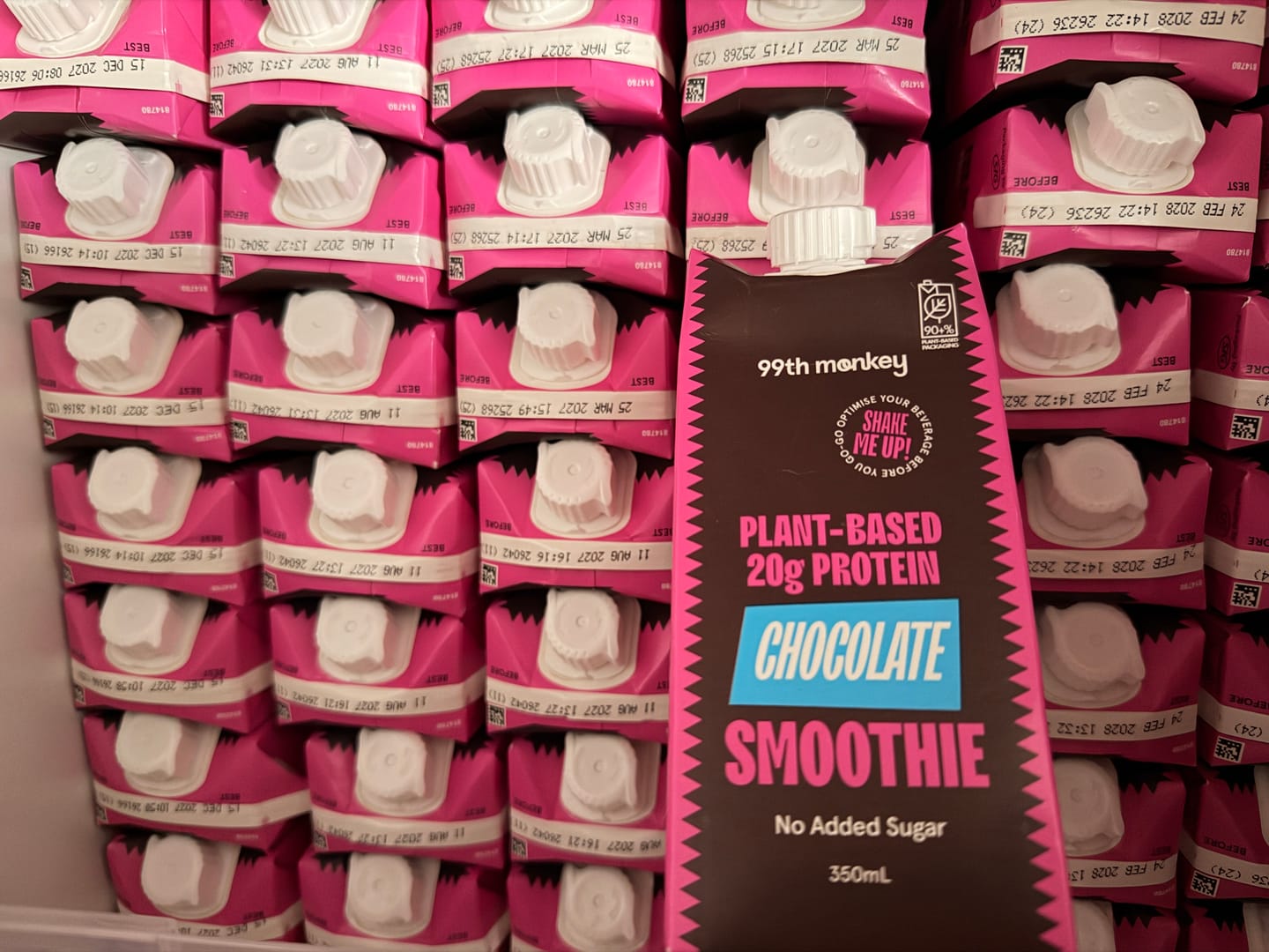 Customer photo review of 24 x Plant-Based Protein Smoothie - Chocolate