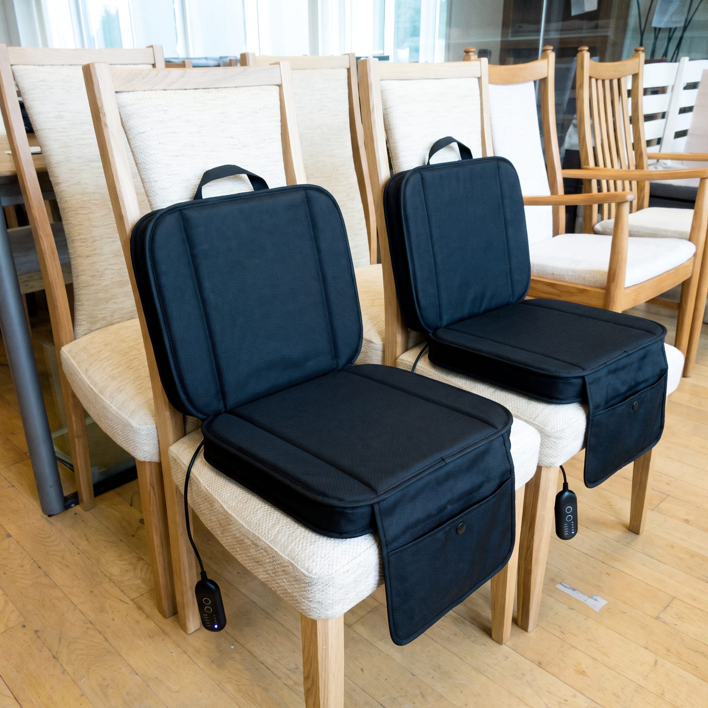 Customer photo review of Asiento Térmico Plegable