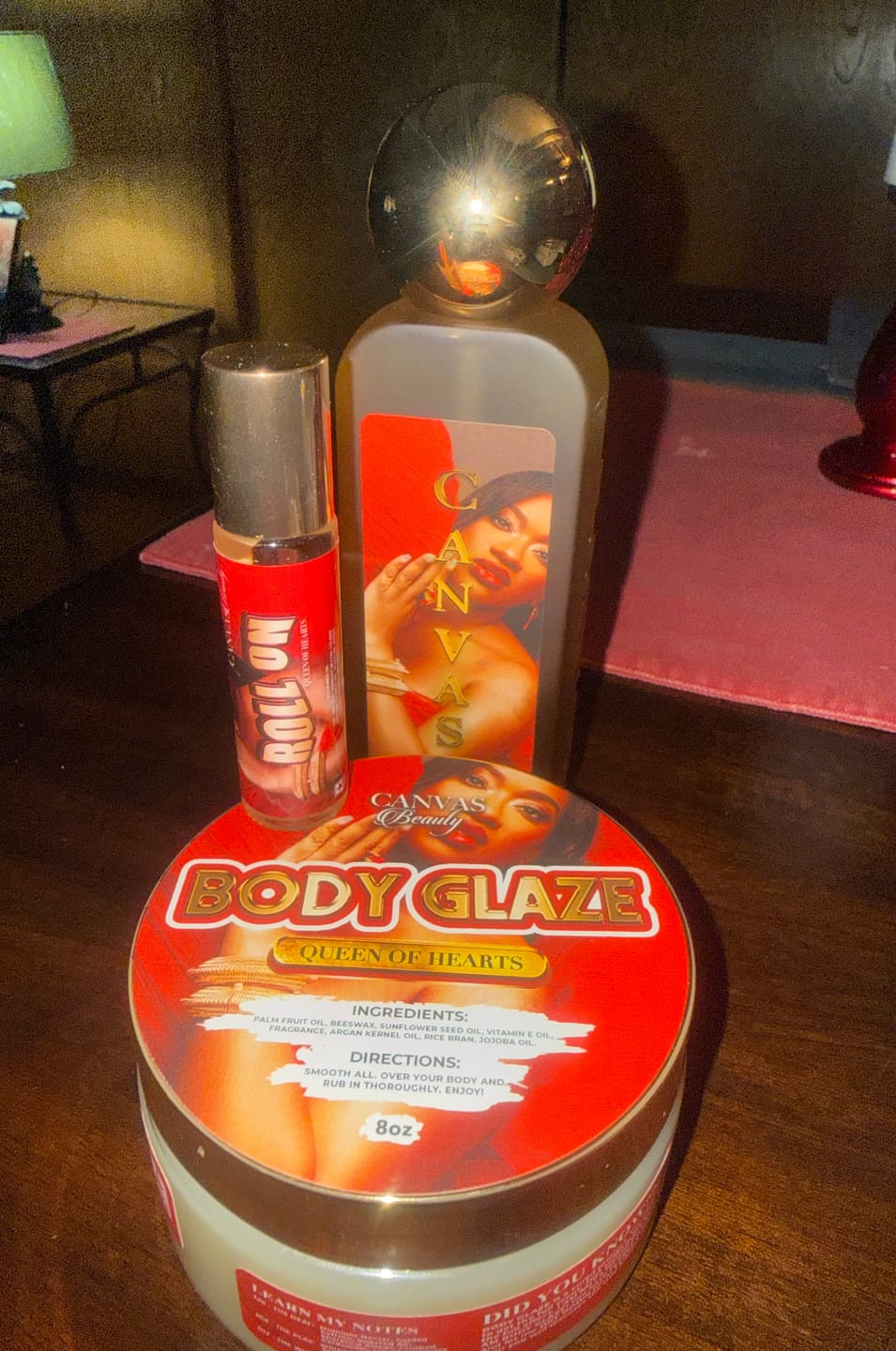Customer photo review of QUEEN OF HEARTS TRIO