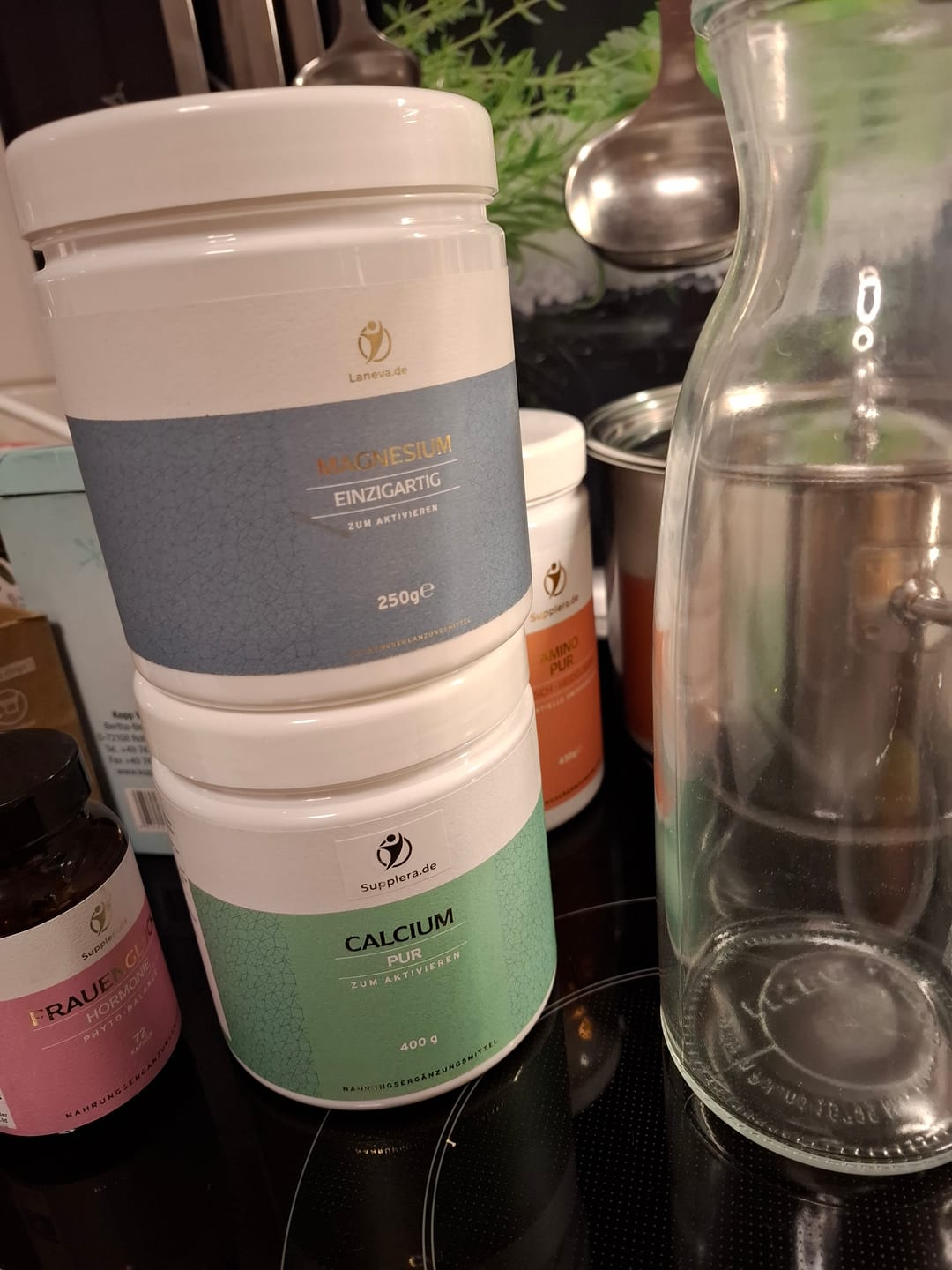 Customer photo review of Ionisches Magnesium 1 kg Beutel