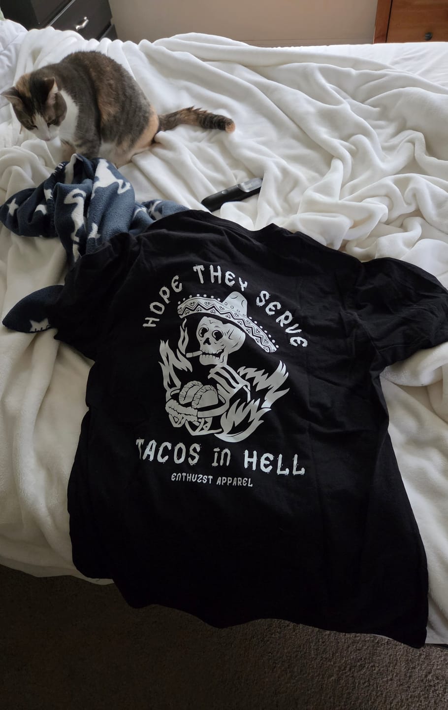 Customer photo review of TACOS TEE