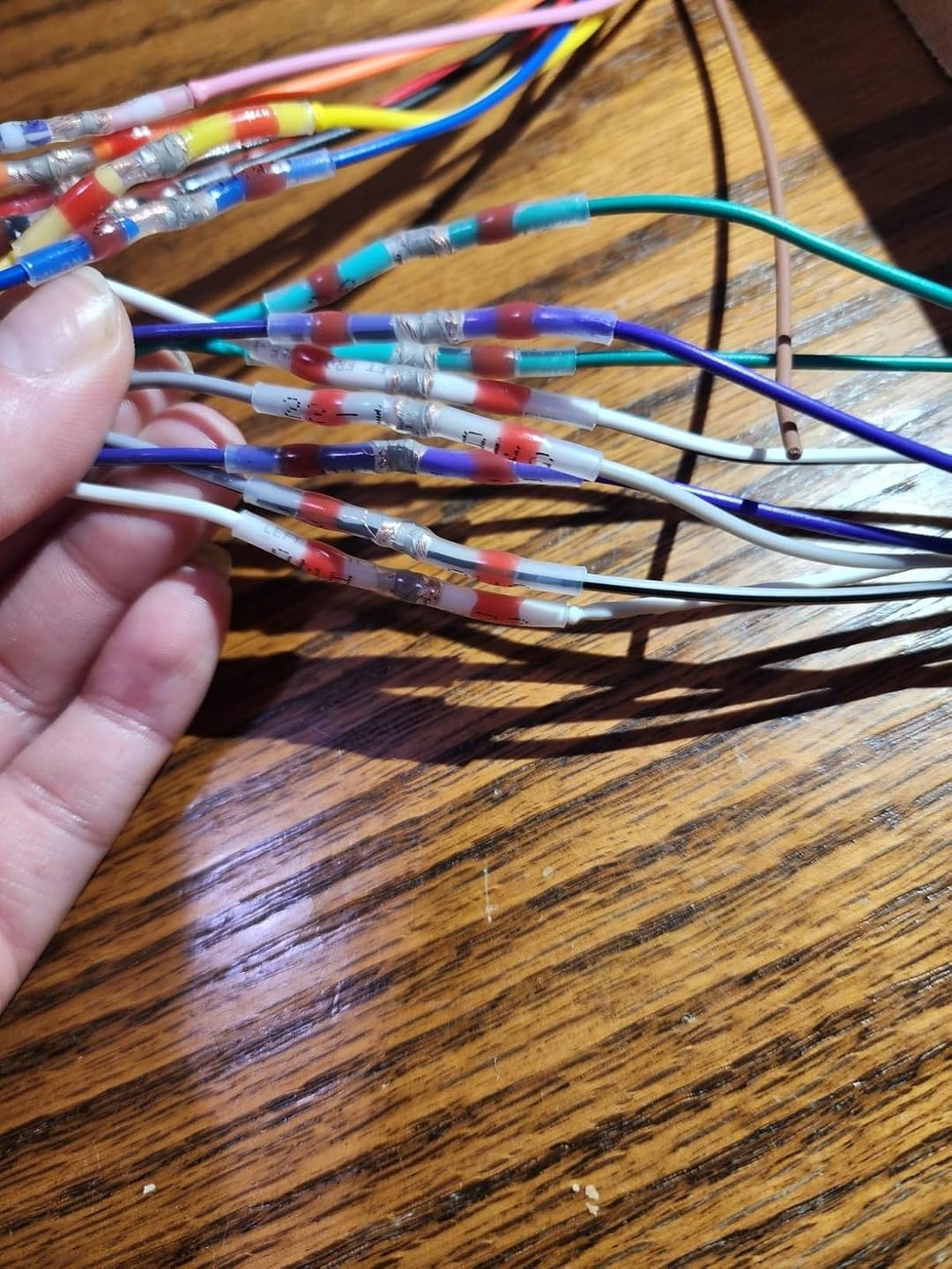 Customer photo review of BOLTHUT™ Solder Seal Wire Connectors — Heat-Shrink, Water-Resistant