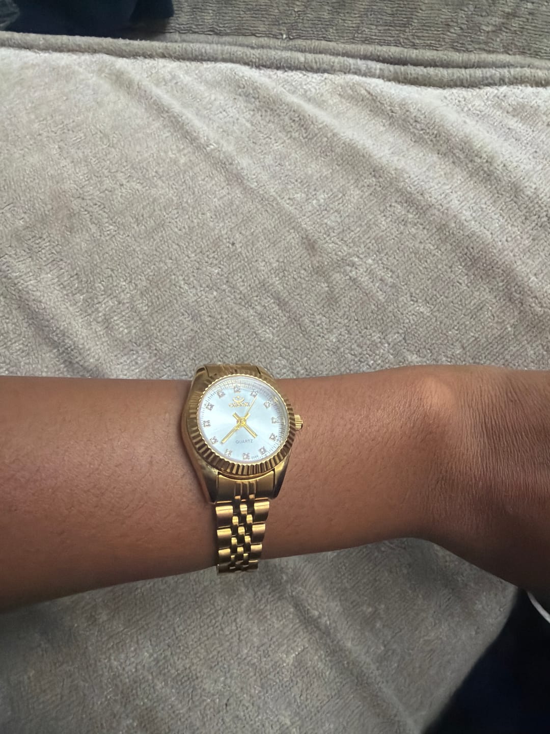 Customer photo review of Blanc Lady Amal Watch