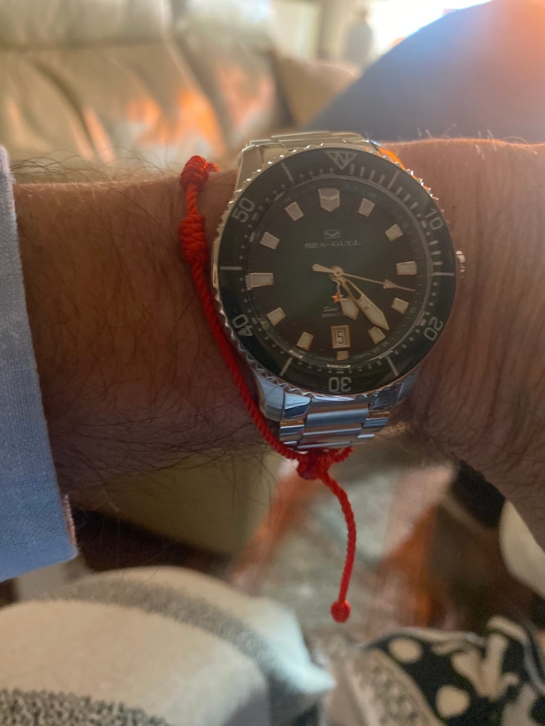 Customer photo review of Ocean Series Pro 300m Waterproof Diving Watch 41mm