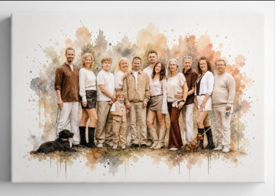 Customer photo review of Euer Foto als Kunstwerk – mit Live-Vorschau, als Poster oder Leinwand