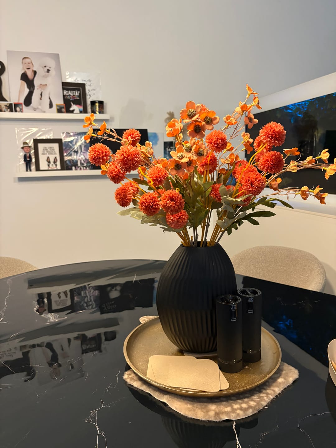 Customer photo review of Wax Arrangement - Terracotta