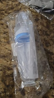 Customer photo review of Pekeyum™ · Biberón Cuchara de Silicona para Bebé | Papillas Sin Manchas