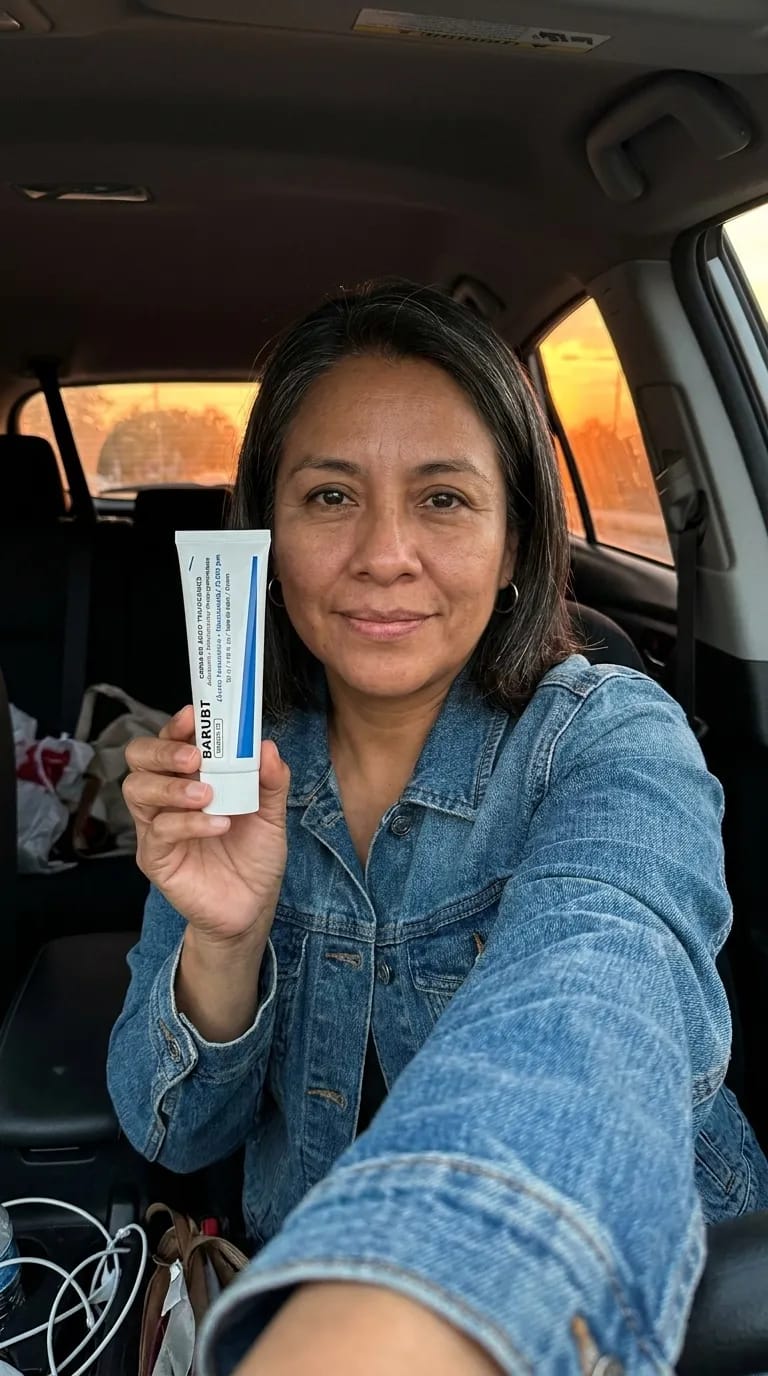 Customer photo review of Barubt — Dile adiós a tus manchas y elimínalas desde la raíz.