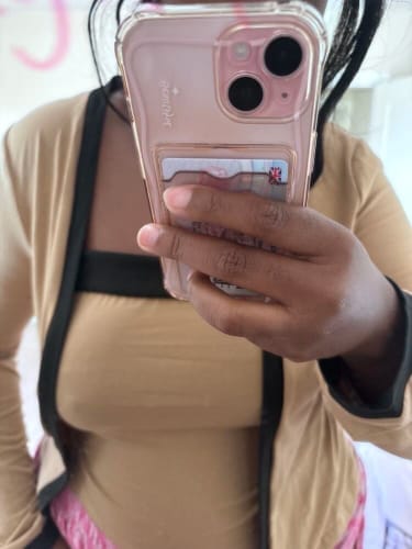 Customer photo review of Ninonine "Valerie" | Contrast Piping Faux-Layered Top