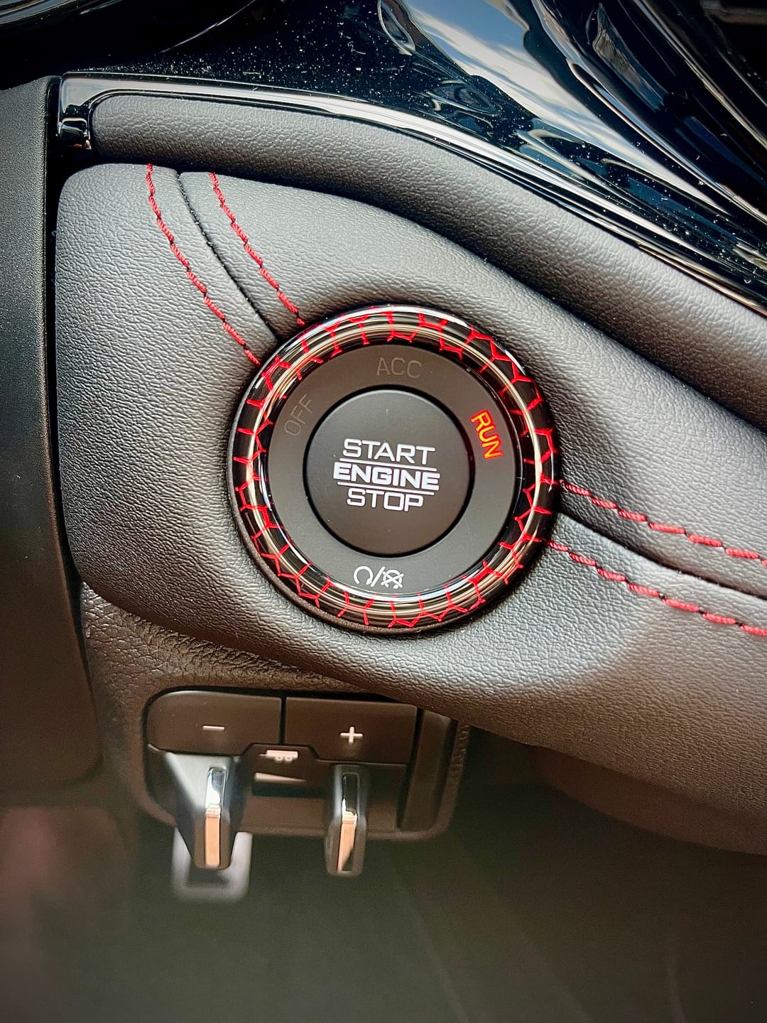Customer photo review of Start Button Trim Ring
