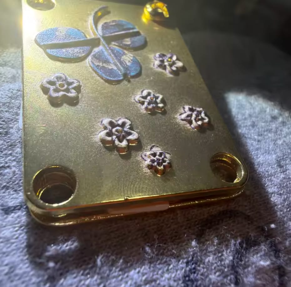 Customer photo review of Bloomkept™ Mini Flower Press