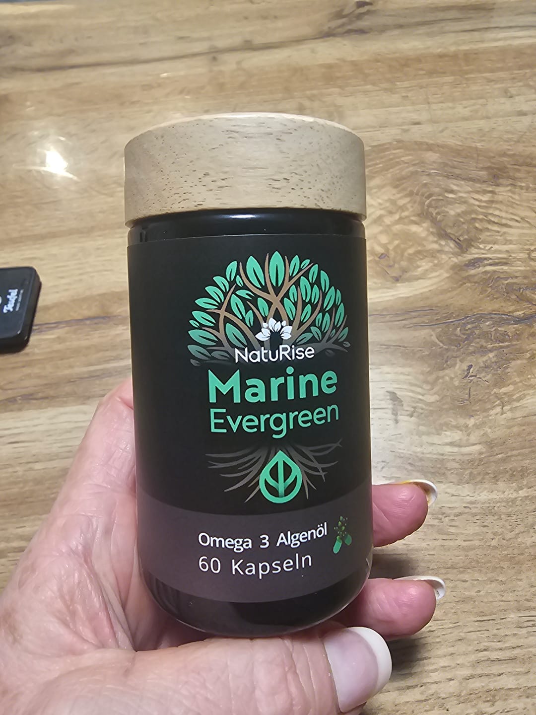 Customer photo review of Omega 3 Algenöl Kapseln