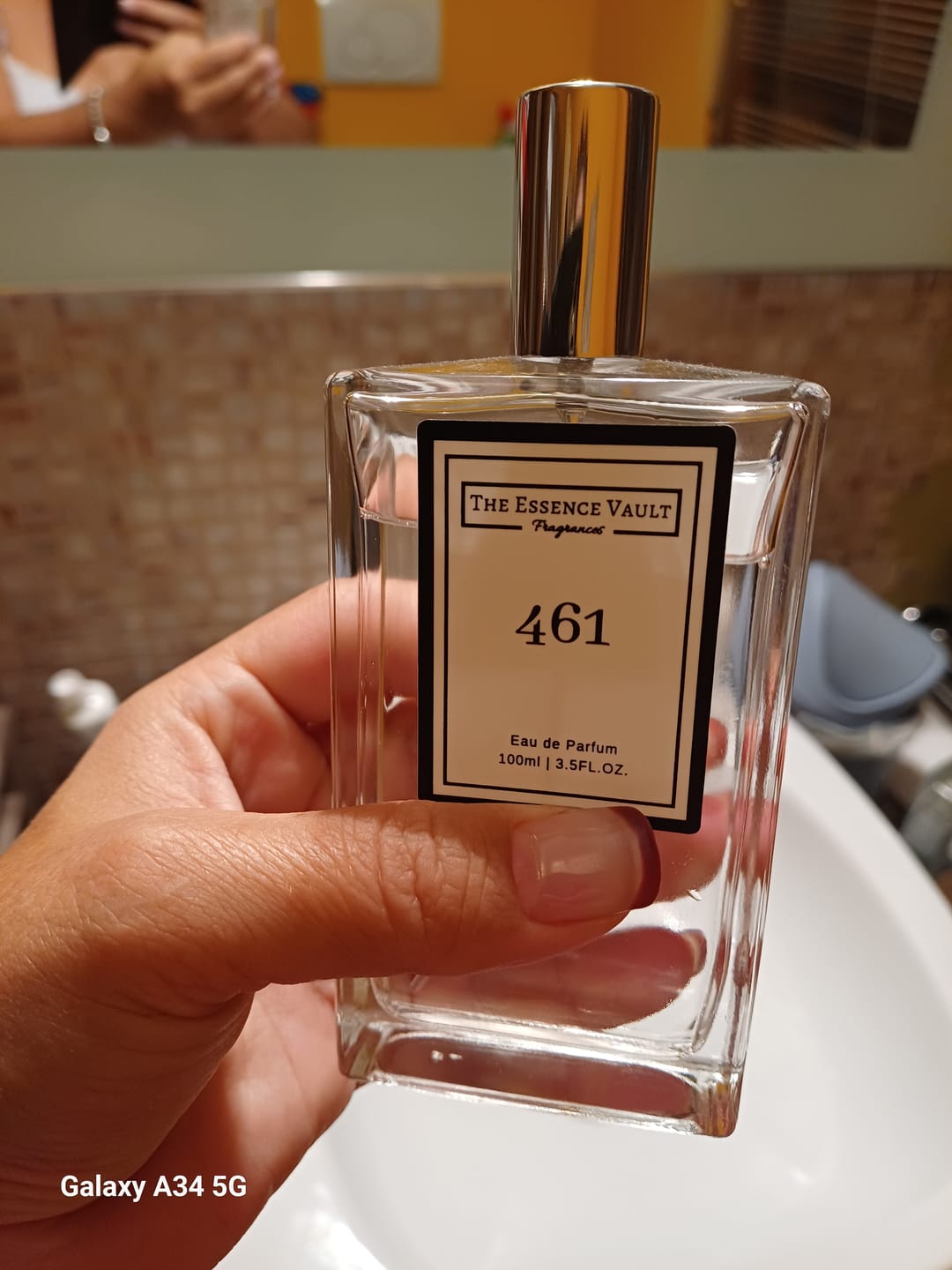 Customer photo review of Inspired by Baracatt Rouge 540 - 461