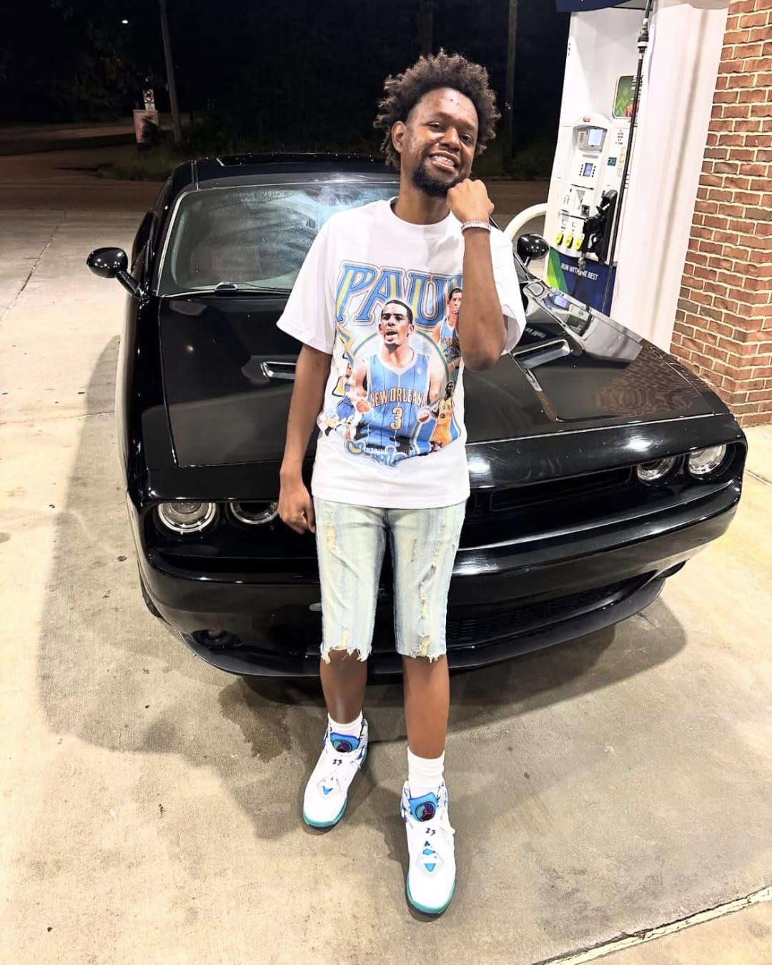 Customer photo review of CP3 "Point God" Tee
