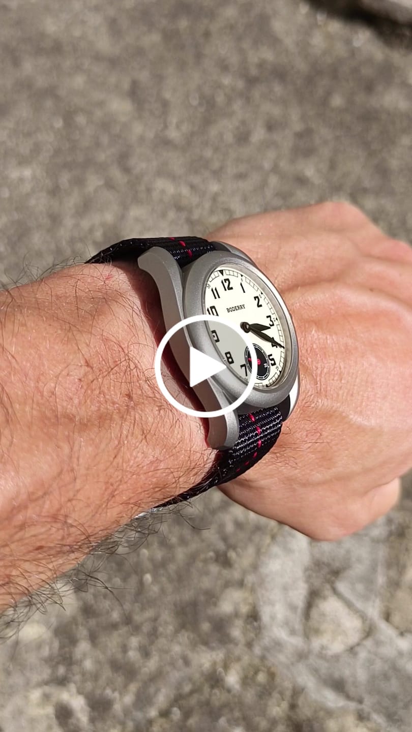 Customer video review of VOYAGER S72 – 72-Hour Power Reserve Titanium Automatic Field Watch, 100M Water Resistant | Cream