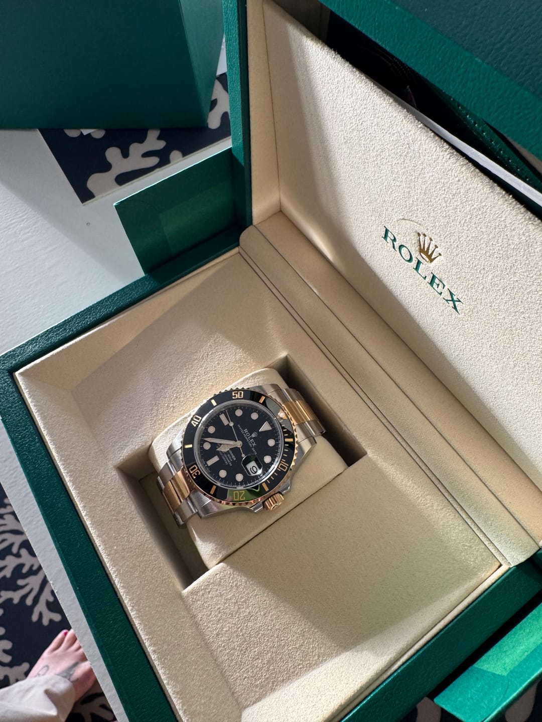 Customer photo review of Rolex Submariner Date - 126613LN - Full-Set