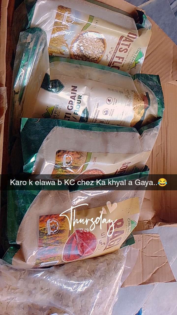 Customer photo review of Bundle Of 4 Flour At The Price Of 3 / Oats Flour / Ragi Flour / Multi Grain Flour / Sorghum Flour