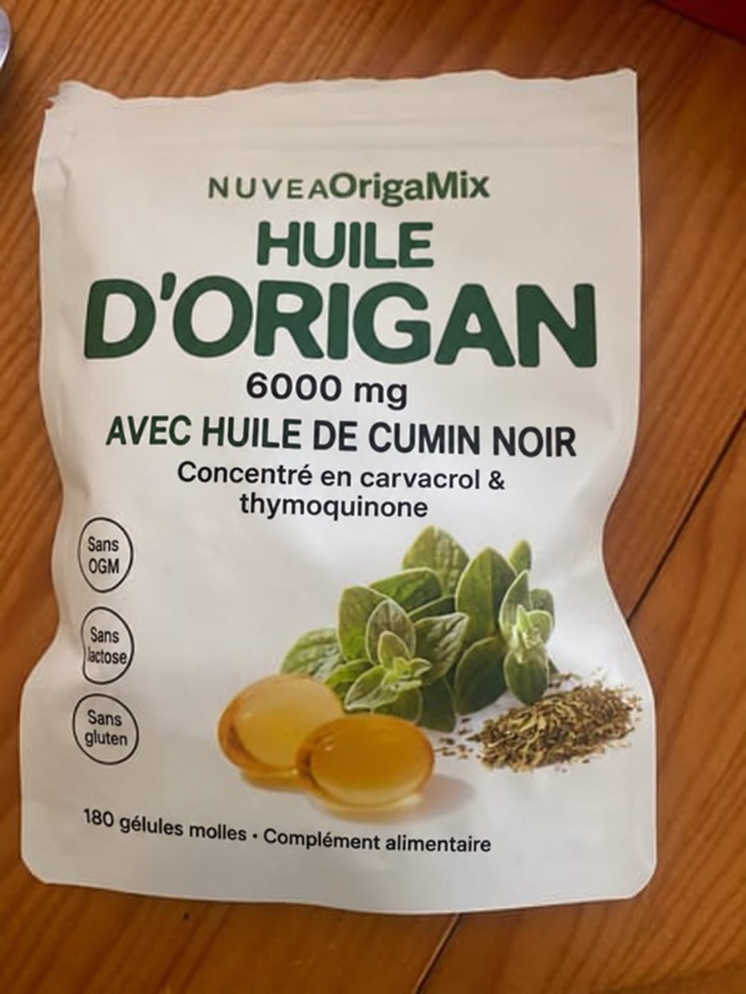 Customer photo review of Gélules OrigaMix – fini les réveils nocturnes, retrouvez un jet puissant