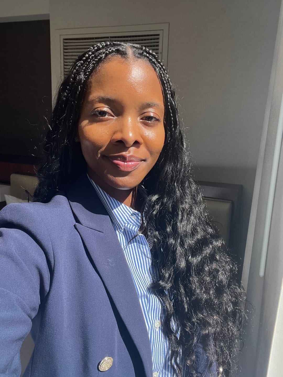 Customer photo review of Ywigs Loose Deep Wave Human Crochet Hair for Miracle Knots