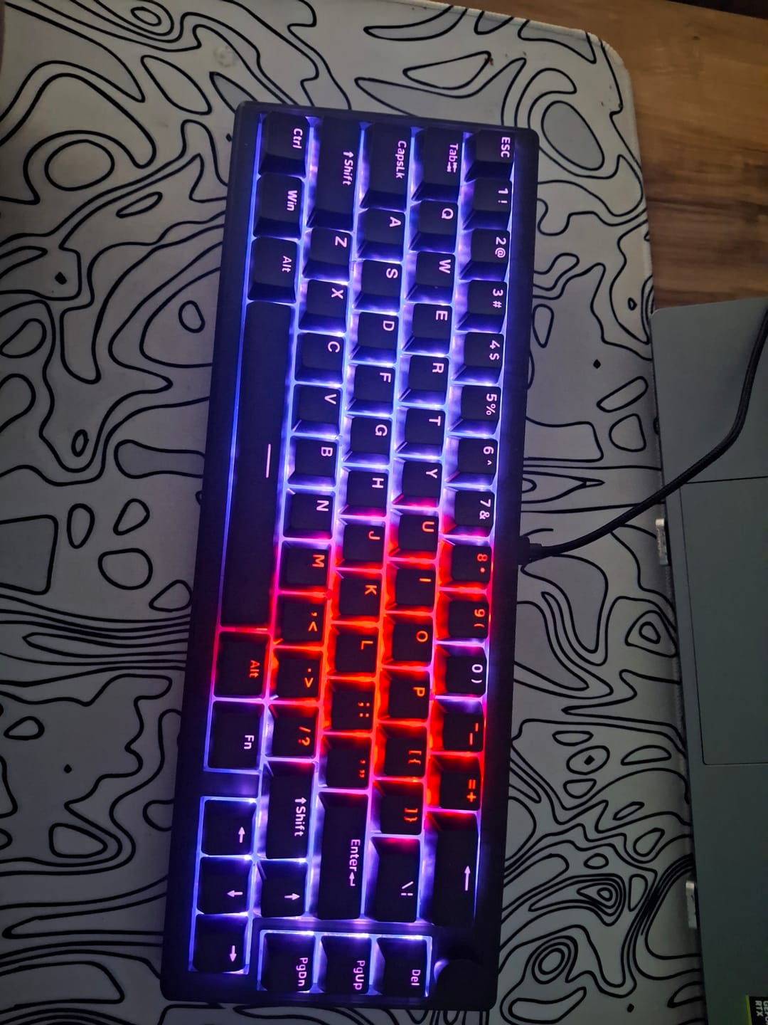 Customer photo review of Wraith W65 Klavye (Manyetik Switch / HE)