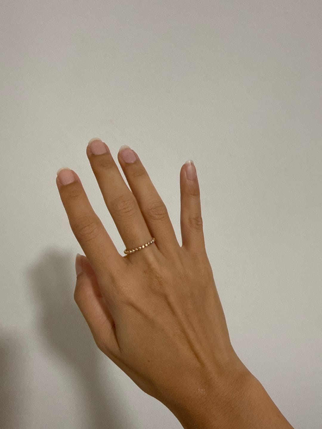 Customer photo review of Dot Philosophy Ring (Gold)