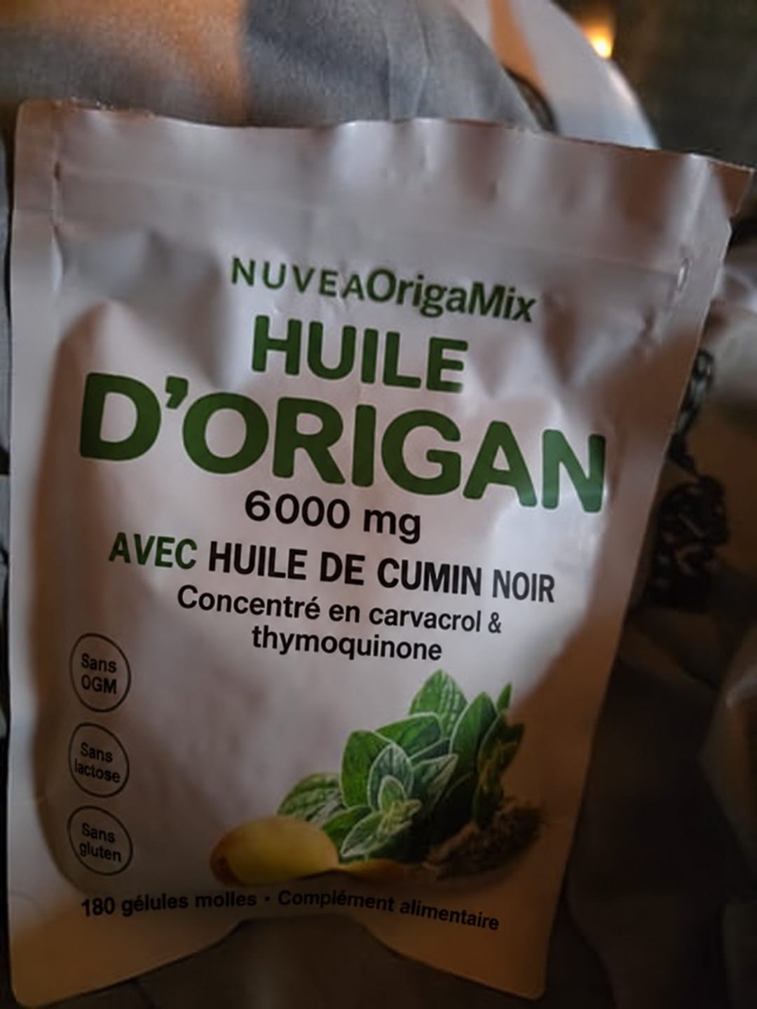 Customer photo review of Gélules OrigaMix – Élimination naturelle des parasites intestinaux, ballonnements et fatigue chronique