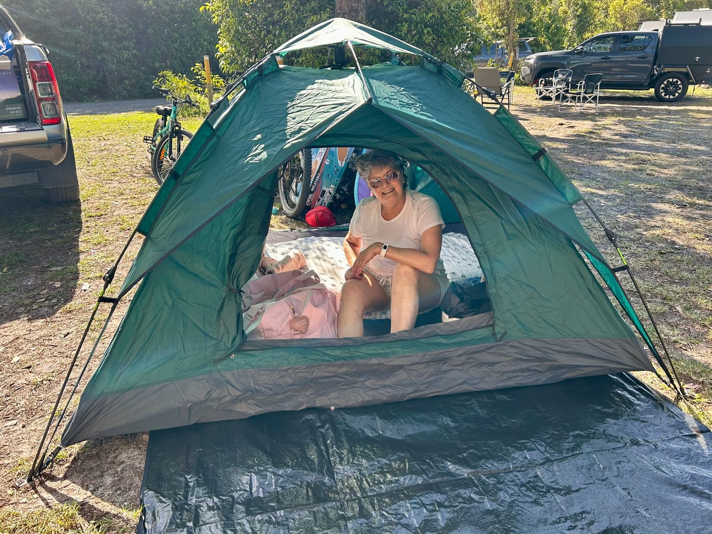 Customer photo review of 3 Secs Tent