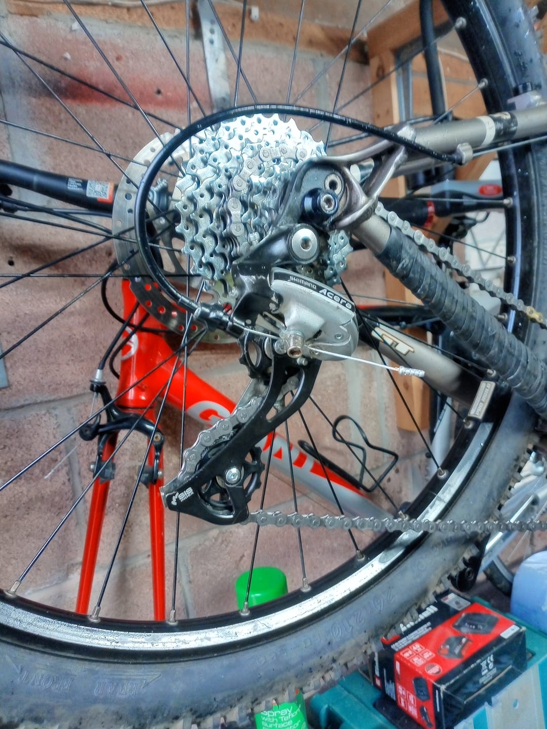 Customer photo review of microSHIFT Marvo M46 8 / 9 Speed Rear Derailleur