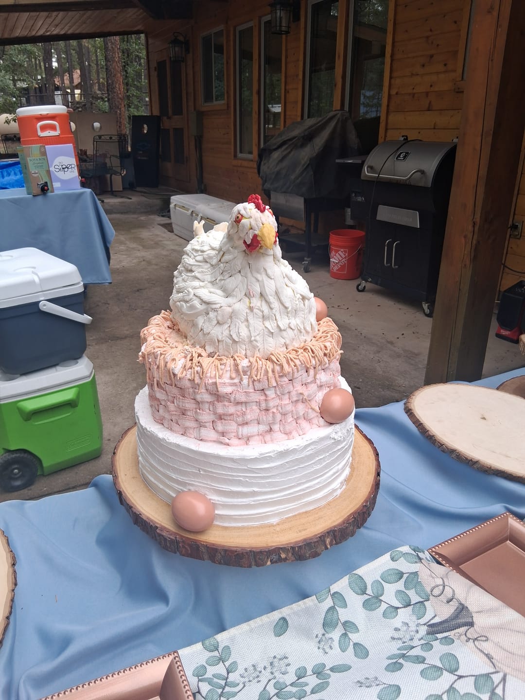 Customer photo review of gfJules Gluten Free Birthday Cake Mix