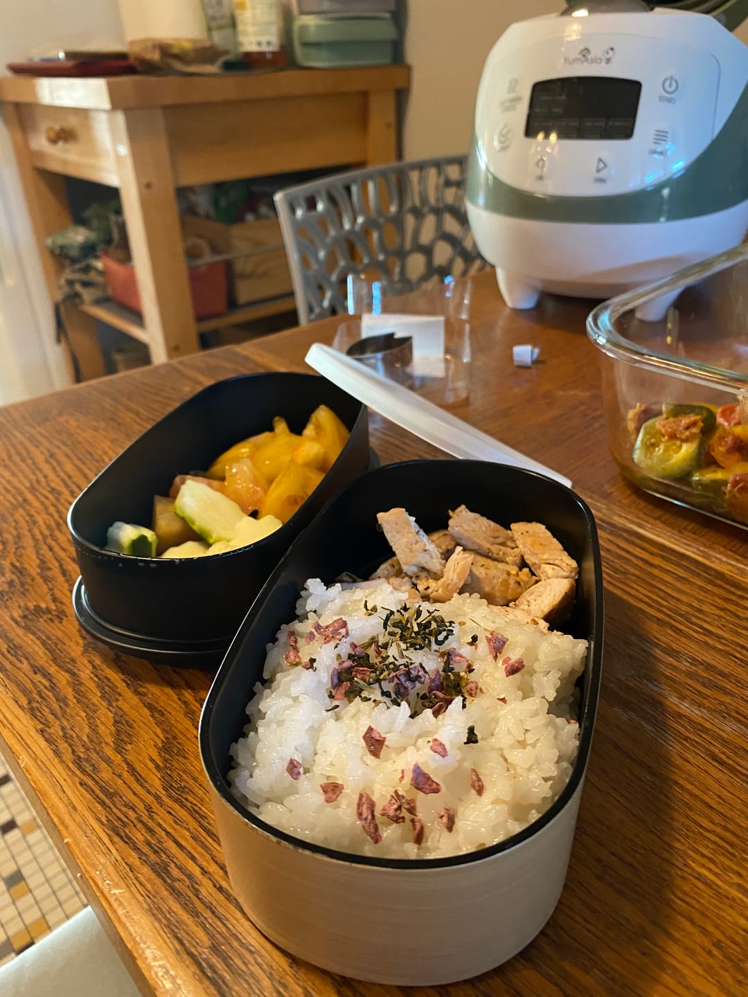 Customer photo review of Bento Mokume Nuri Wappa