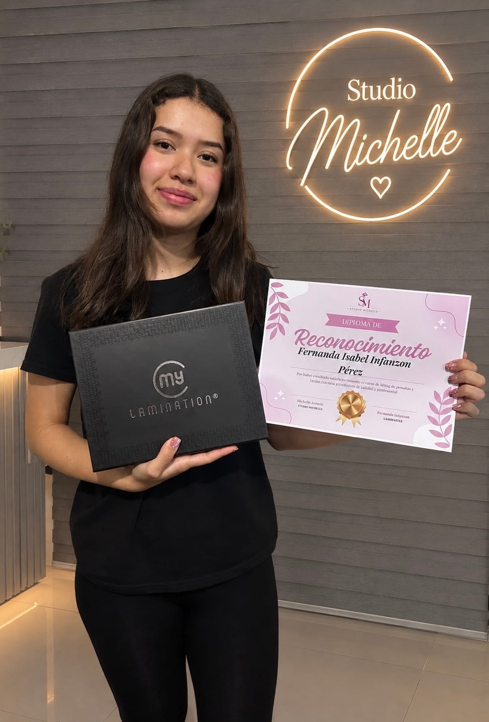 Customer photo review of Korean Lash Lifting Kit - My Lamination