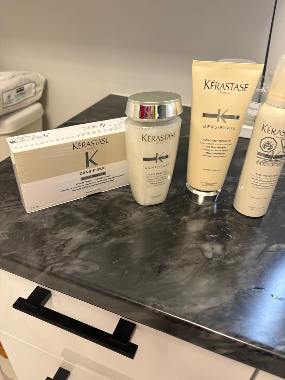 Customer photo review of Ensemble des fêtes Kérastase - Densifique