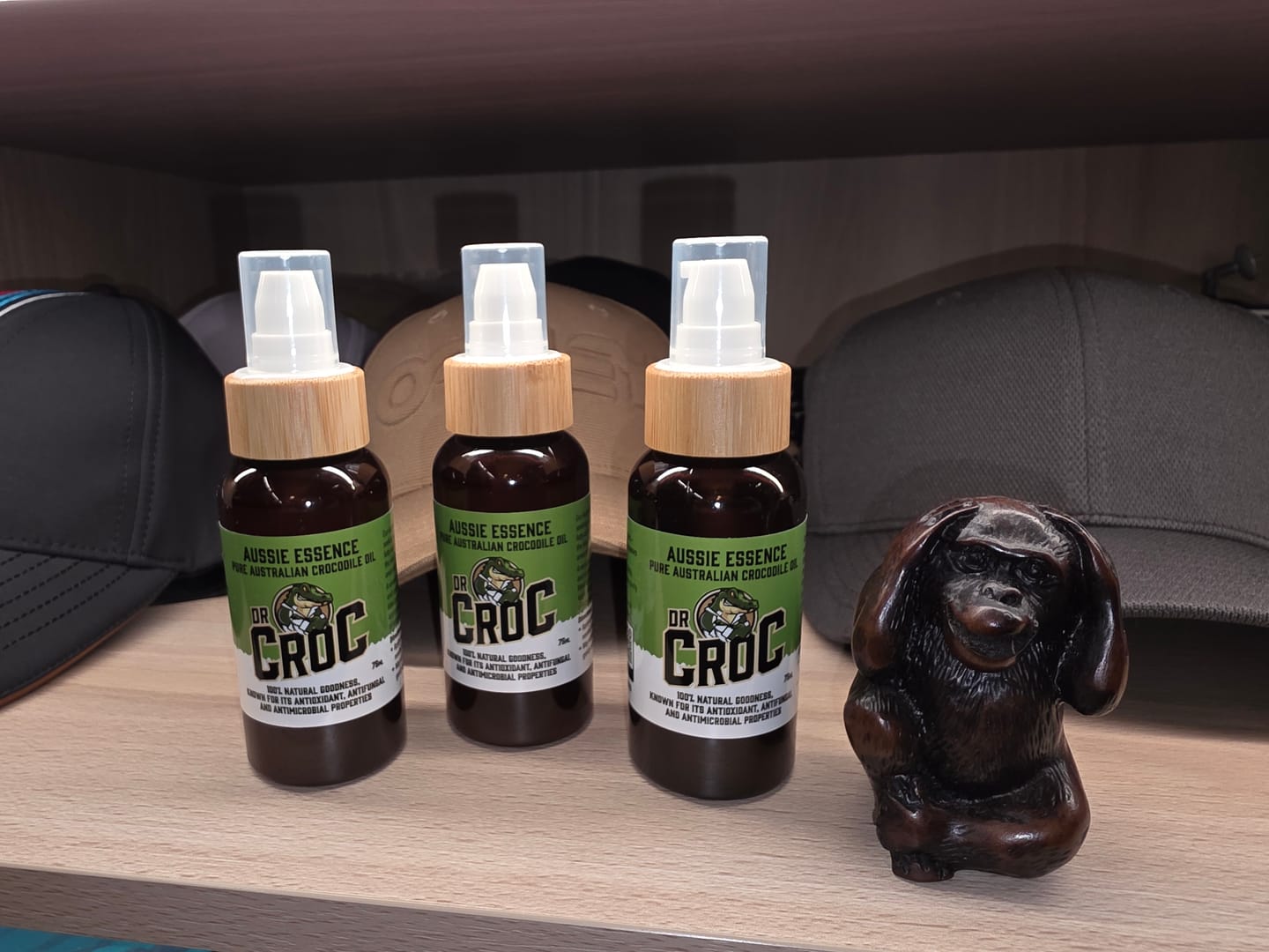 Customer photo review of 100% Pure Unscented Crocodile Oil - 75ml