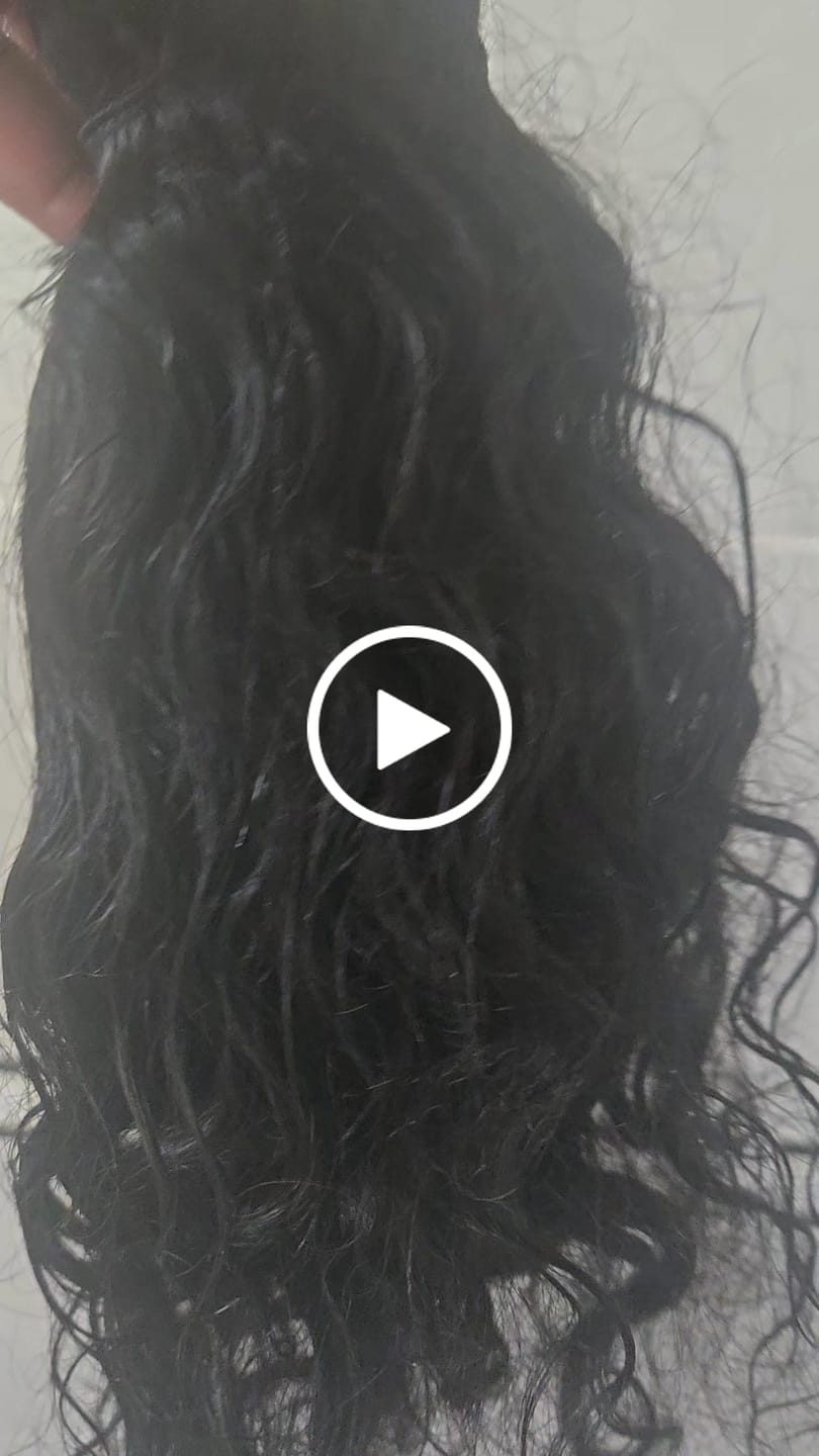 Customer video review of Raw Indian Curly Hair
