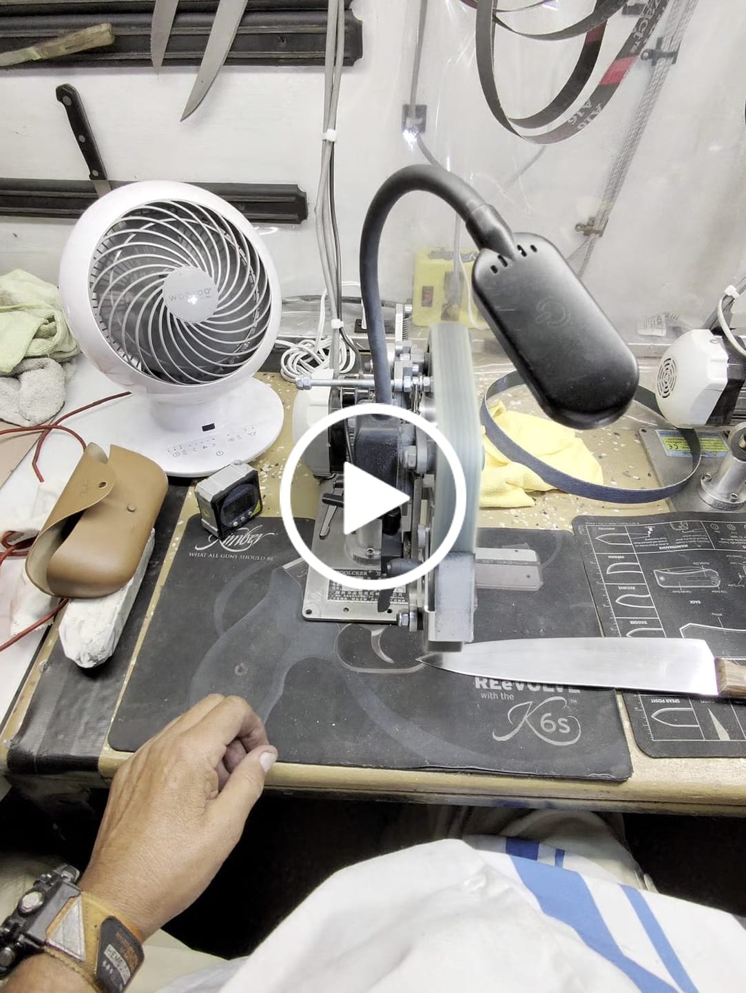 Customer video review of Vevor 1x30 Edge-Leading Angle Guide