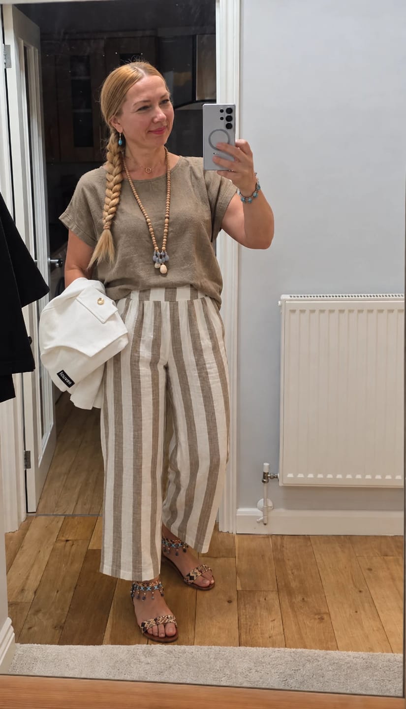 Customer photo review of CONJUNTO MARINA™ – FRESCURA CON ESTILO
