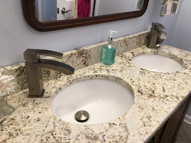 Customer photo review of Forde - 7" Single Hole Single Handle Bathroom Basin Faucet