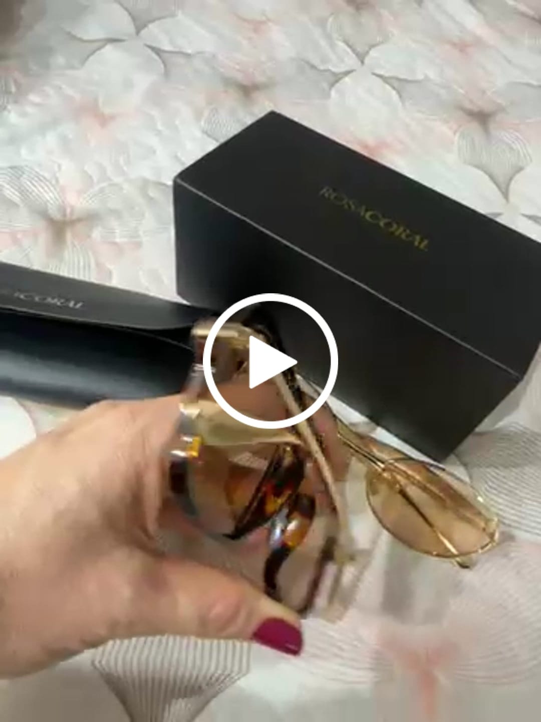 Customer video review of Óculos Serifos