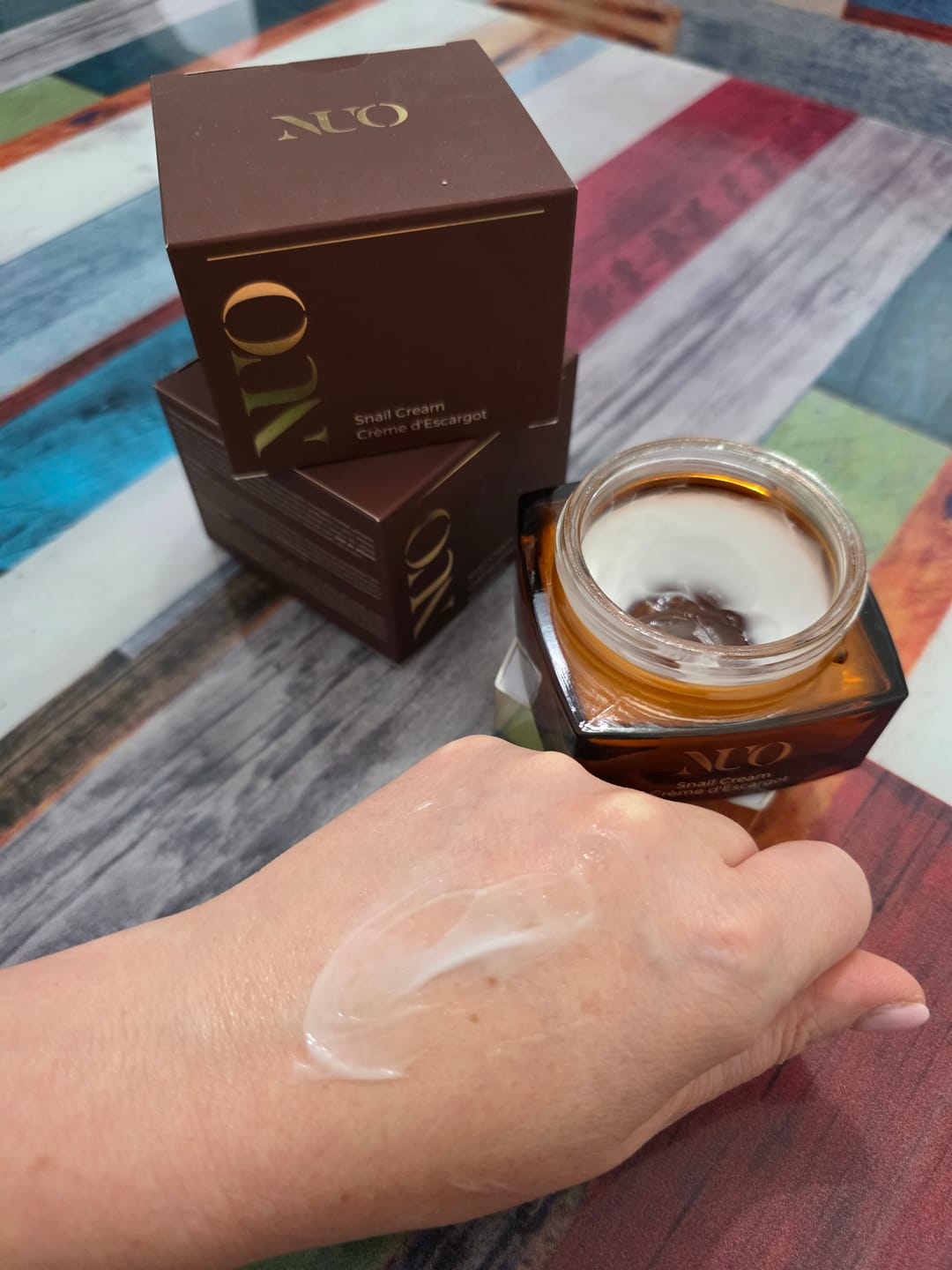 Customer photo review of Cremă cu Mucină de Melc