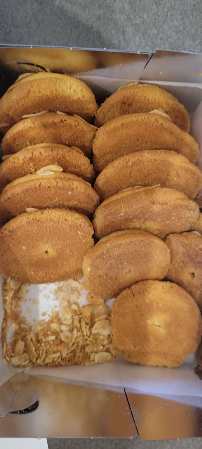 Customer photo review of Pasta Flora Cookies with Almonds – Traditional Greek Recipe (500g)
