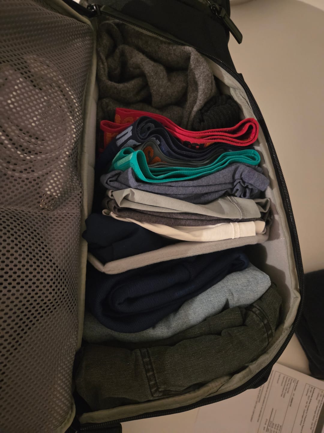Customer photo review of The Organizer 30L